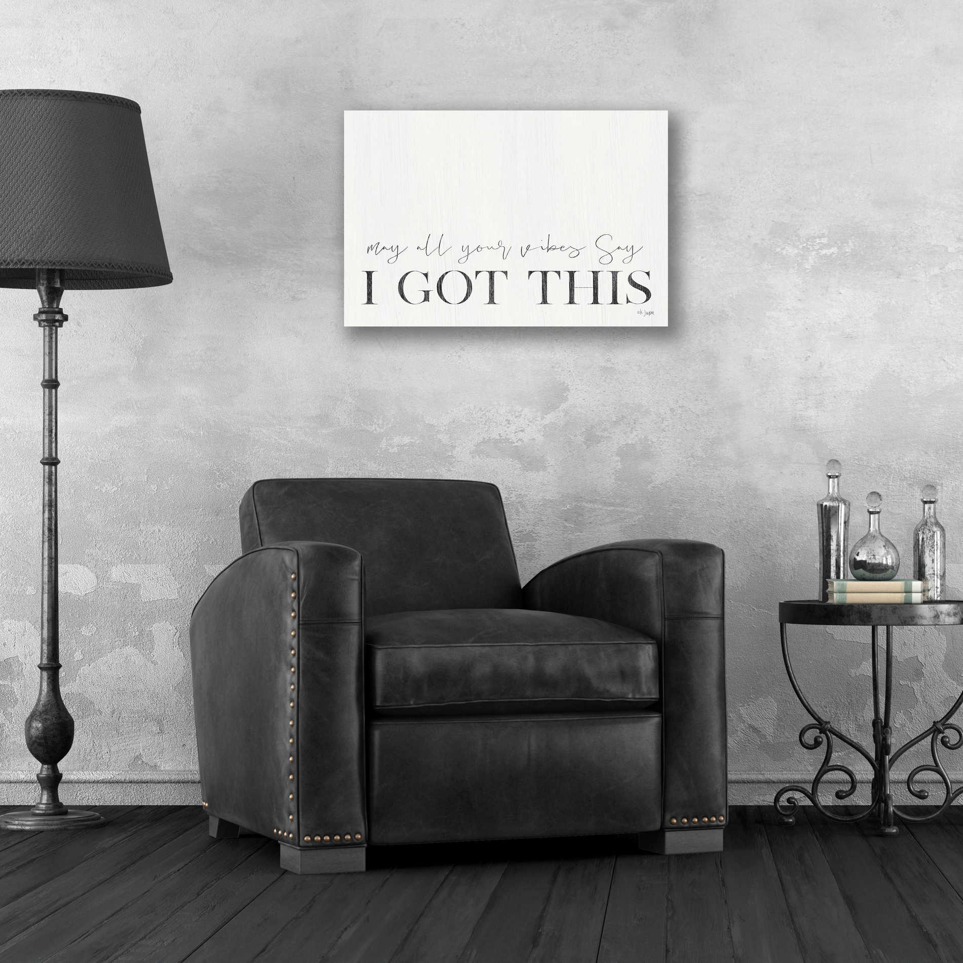 Epic Art 'I Got This' by Jaxn Blvd, Acrylic Glass Wall Art,24x16