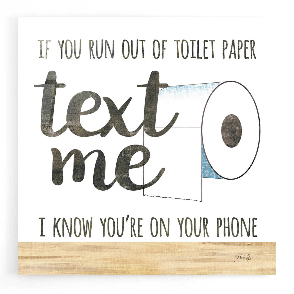 Epic Art 'Text Me' by Marla Rae, Acrylic Glass Wall Art