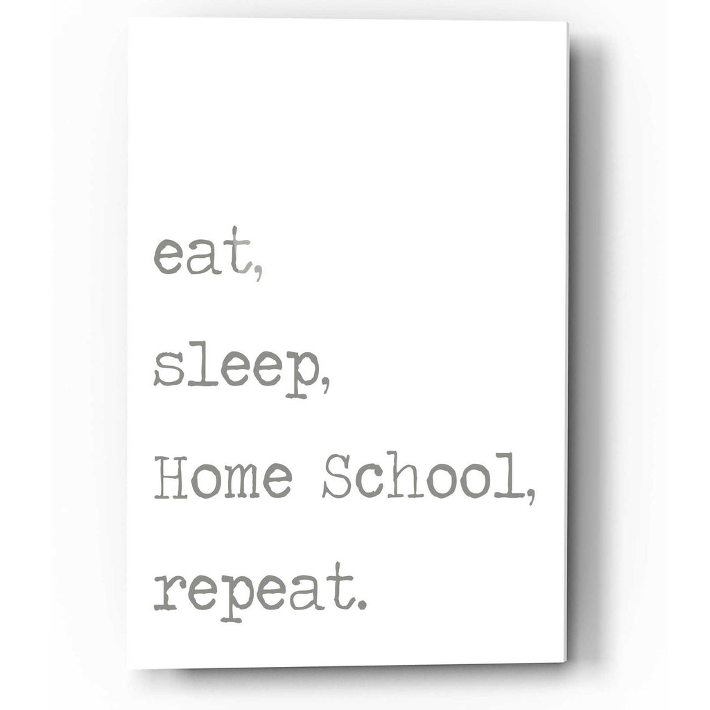 Epic Art 'Home School, Repeat' by Lauren Rader, Acrylic Glass Wall Art