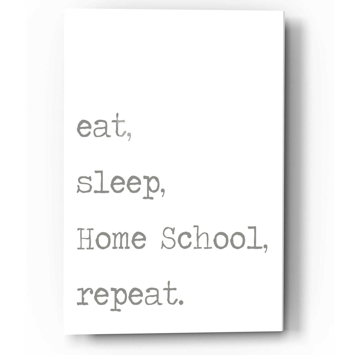 Epic Art 'Home School, Repeat' by Lauren Rader, Acrylic Glass Wall Art