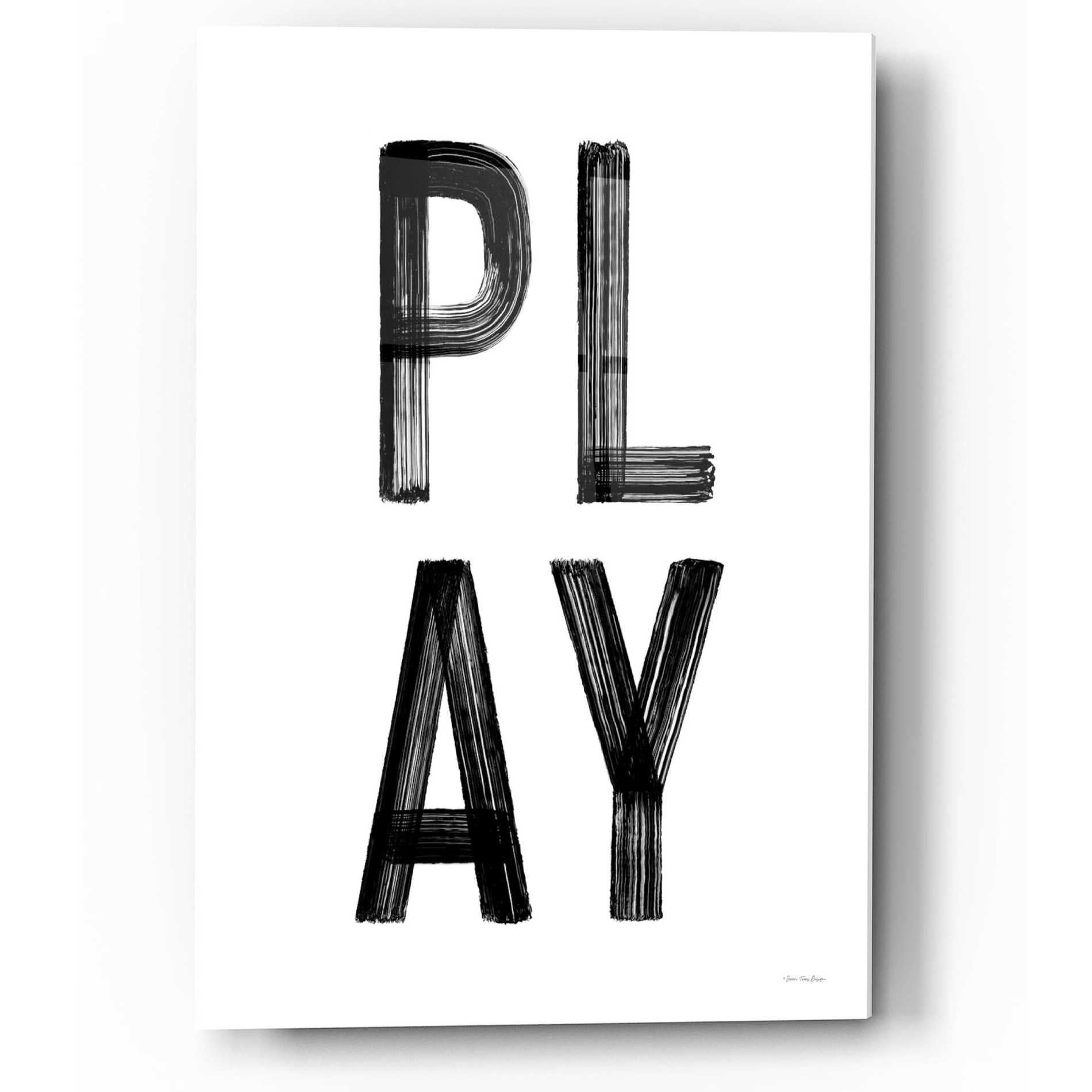 Epic Art 'Play' by Seven Trees Design, Acrylic Glass Wall Art,12x16