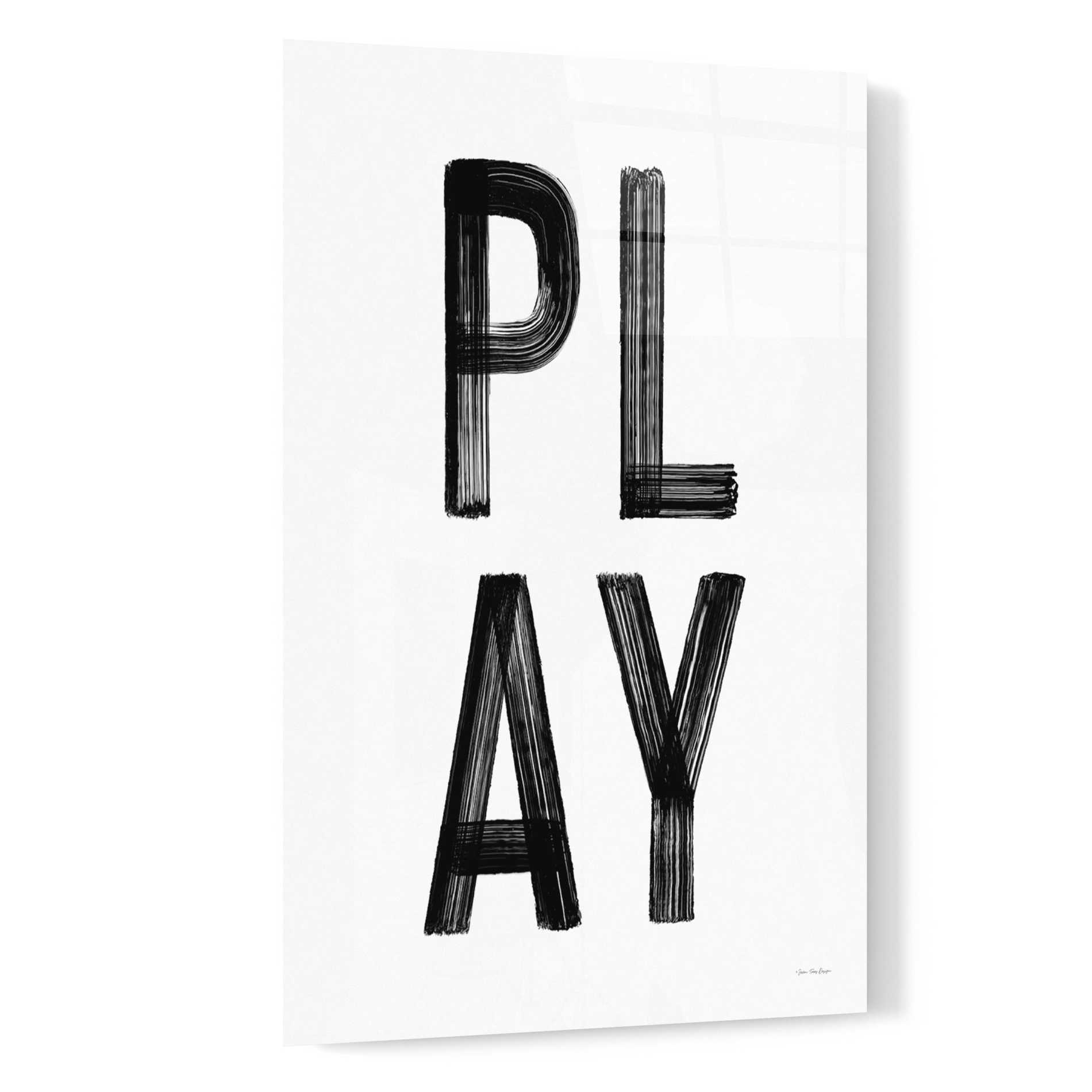 Epic Art 'Play' by Seven Trees Design, Acrylic Glass Wall Art,16x24