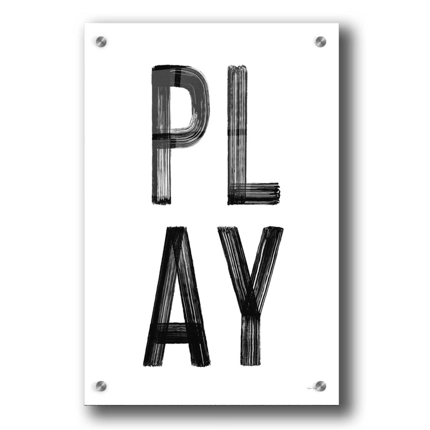 Epic Art 'Play' by Seven Trees Design, Acrylic Glass Wall Art,24x36