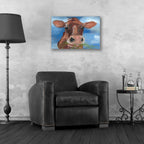 Epic Art 'Morning Chew I' by Alicia Ludwig, Acrylic Glass Wall Art,24x16
