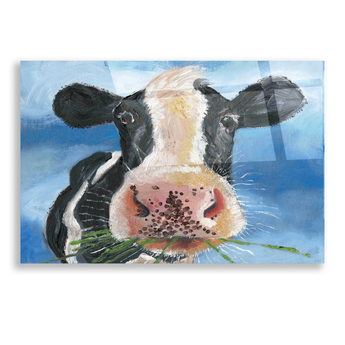 Epic Art 'Morning Chew II' by Alicia Ludwig, Acrylic Glass Wall Art