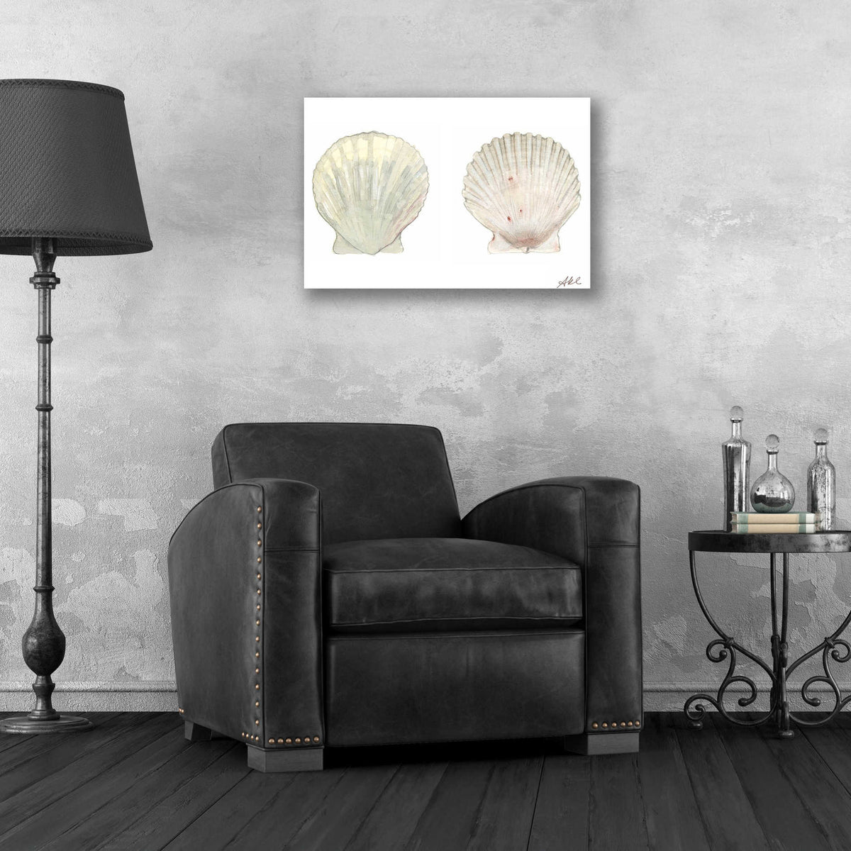 Epic Art 'Tidal Treasure IV' by Alicia Ludwig, Acrylic Glass Wall Art,24x16