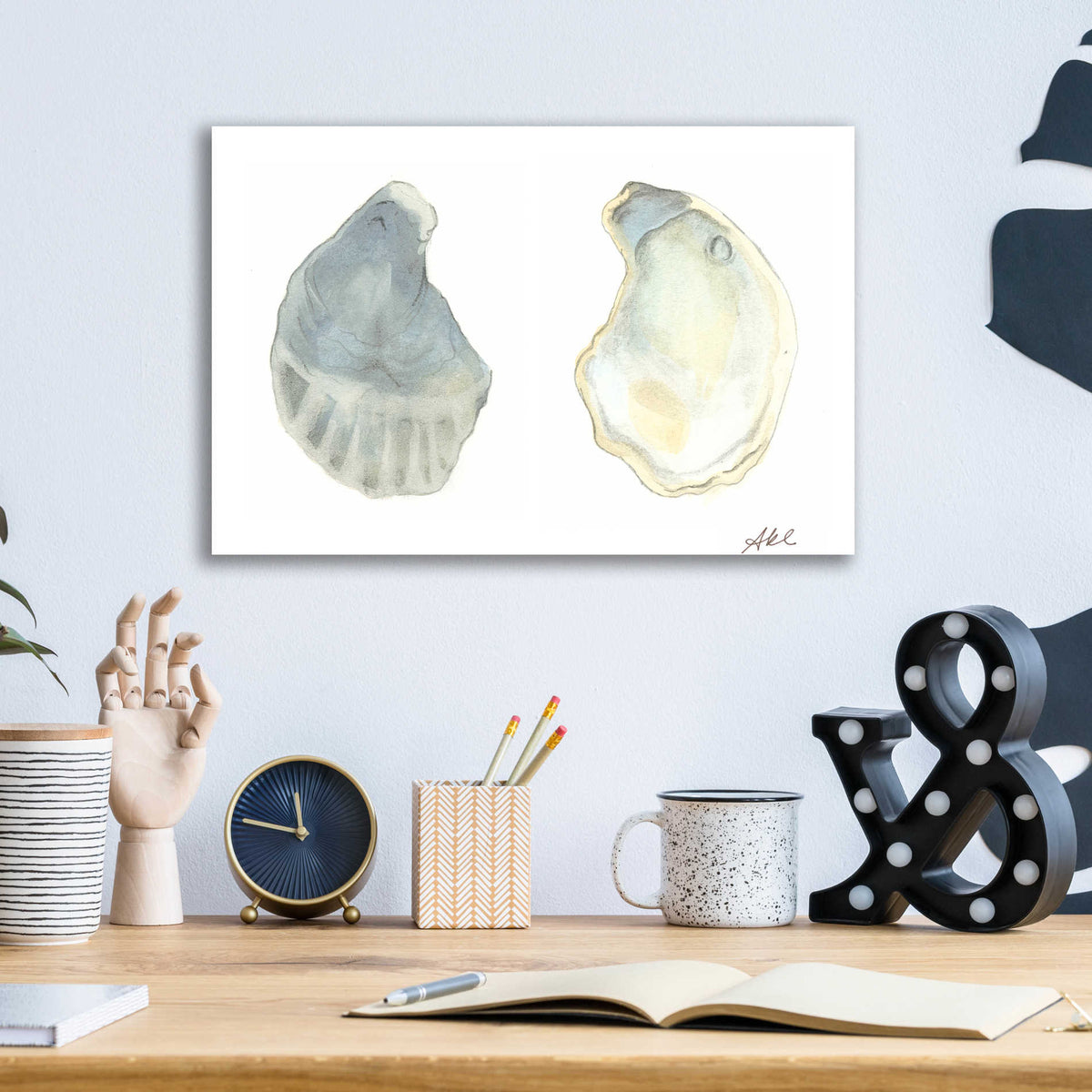 Epic Art 'Tidal Treasure II' by Alicia Ludwig, Acrylic Glass Wall Art,16x12