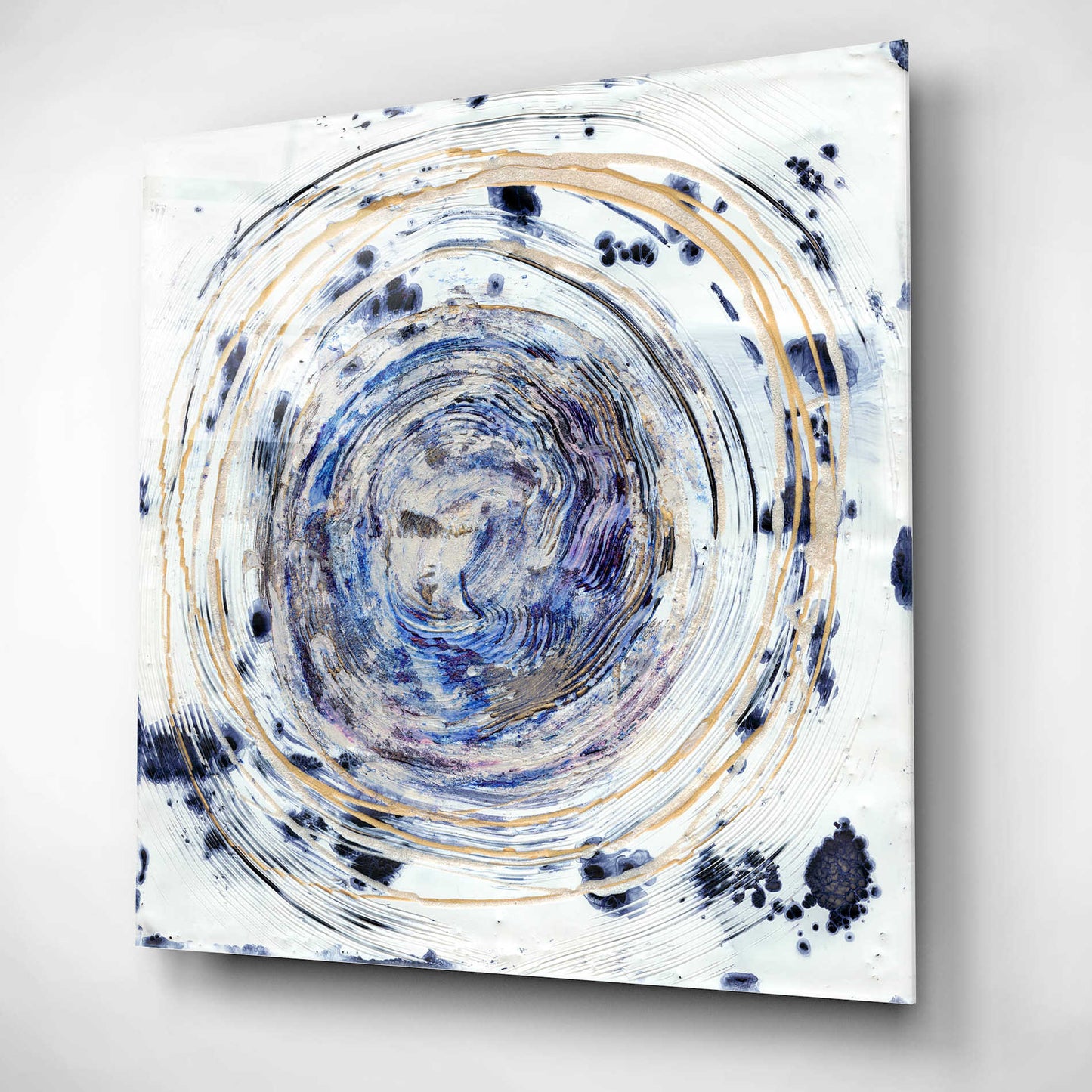 Epic Art 'Whorl I' by Alicia Ludwig, Acrylic Glass Wall Art,12x12