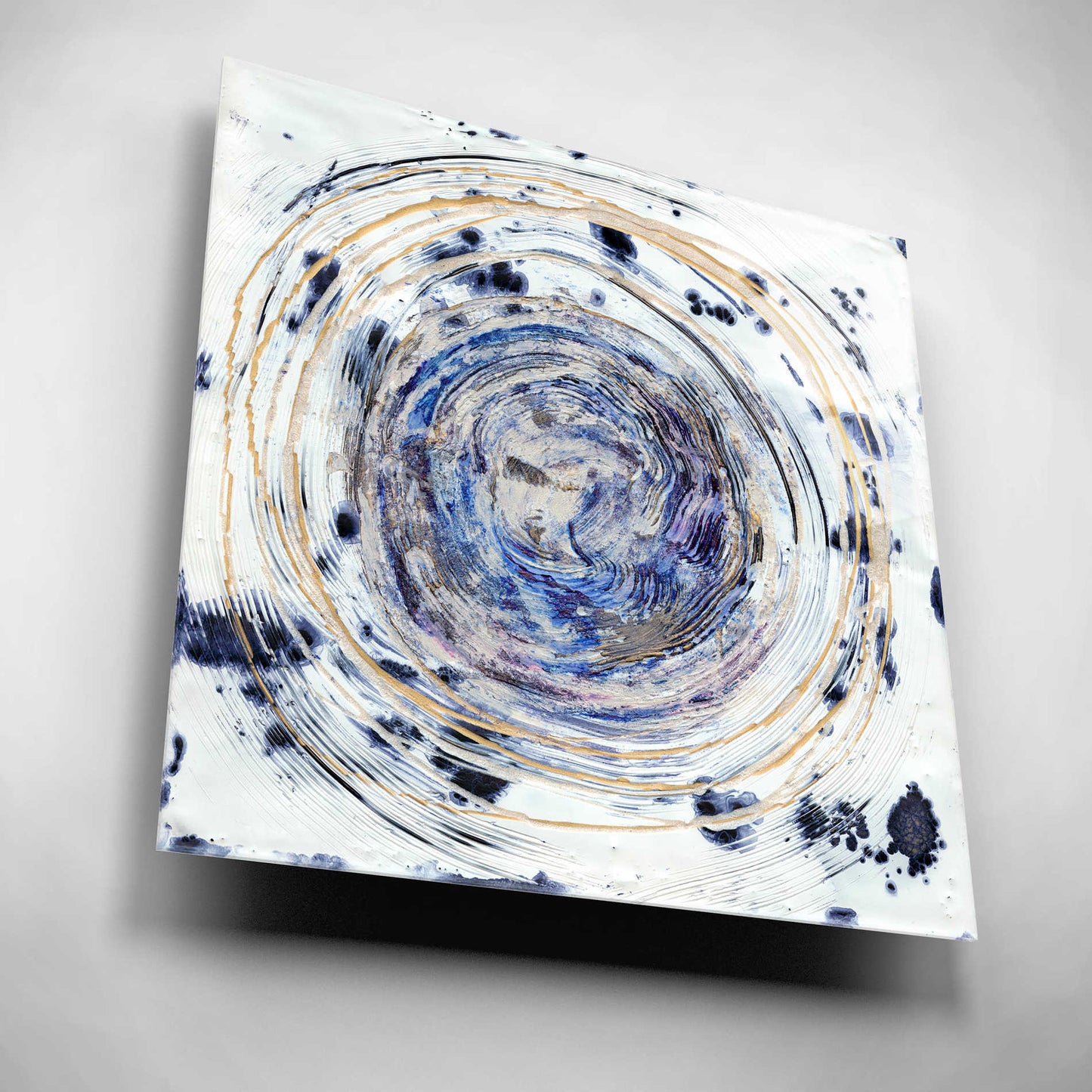 Epic Art 'Whorl I' by Alicia Ludwig, Acrylic Glass Wall Art,12x12