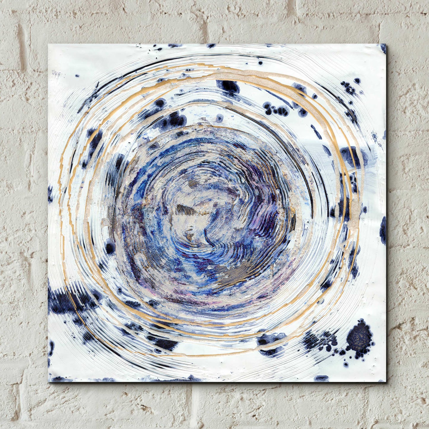 Epic Art 'Whorl I' by Alicia Ludwig, Acrylic Glass Wall Art,12x12