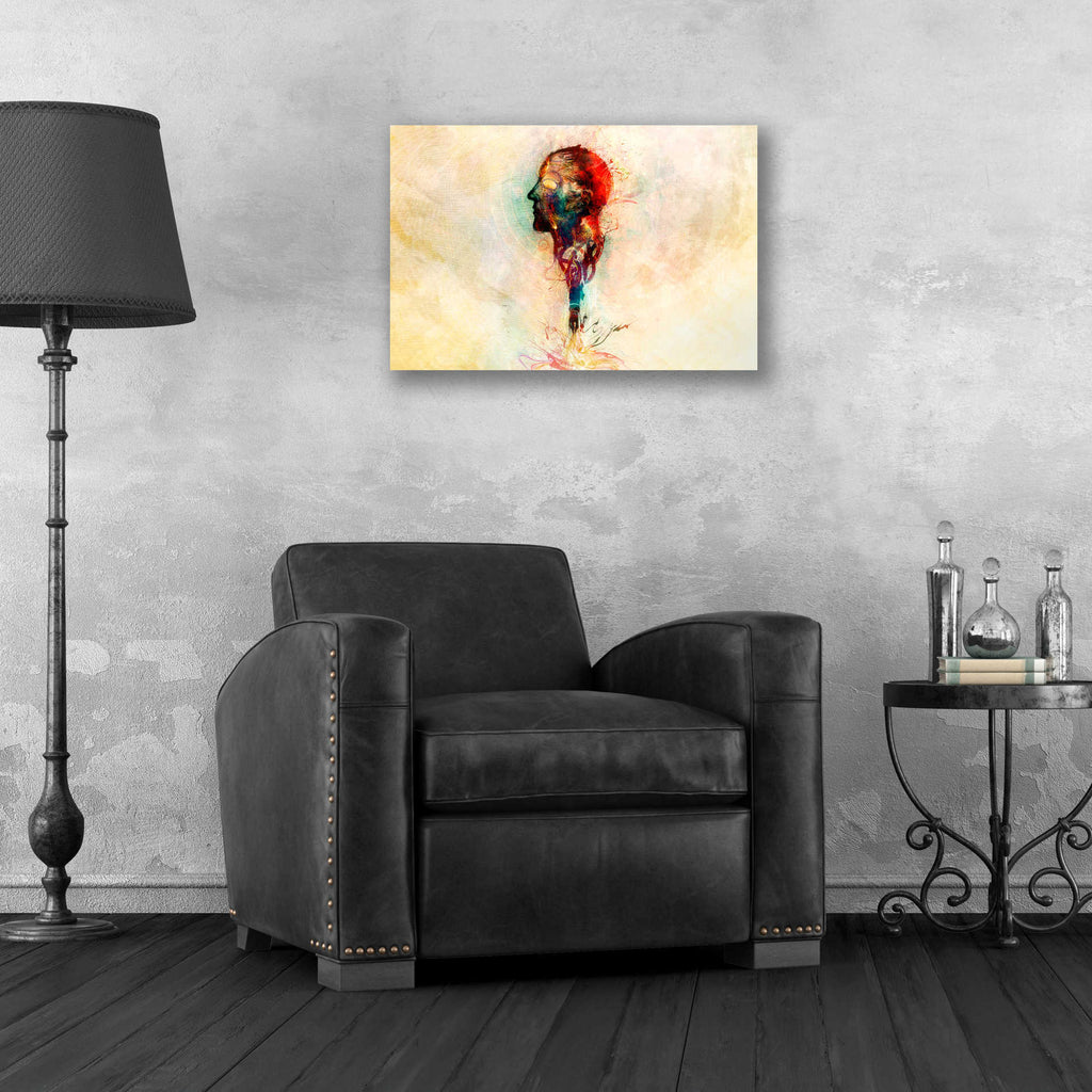 Epic Art 'Leader' by Mario Sanchez Nevado, Acrylic Glass Wall Art,24x16