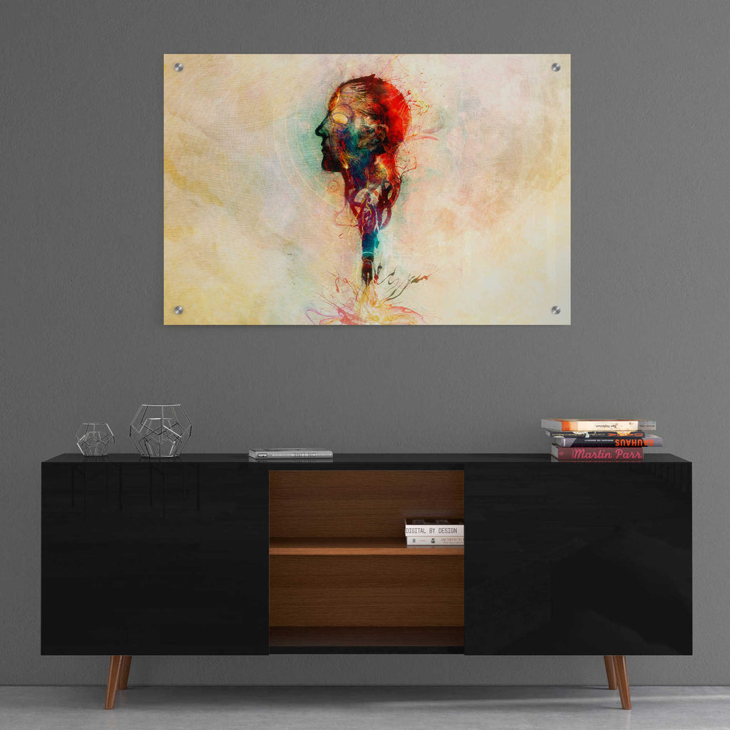 Epic Art 'Leader' by Mario Sanchez Nevado, Acrylic Glass Wall Art,36x24