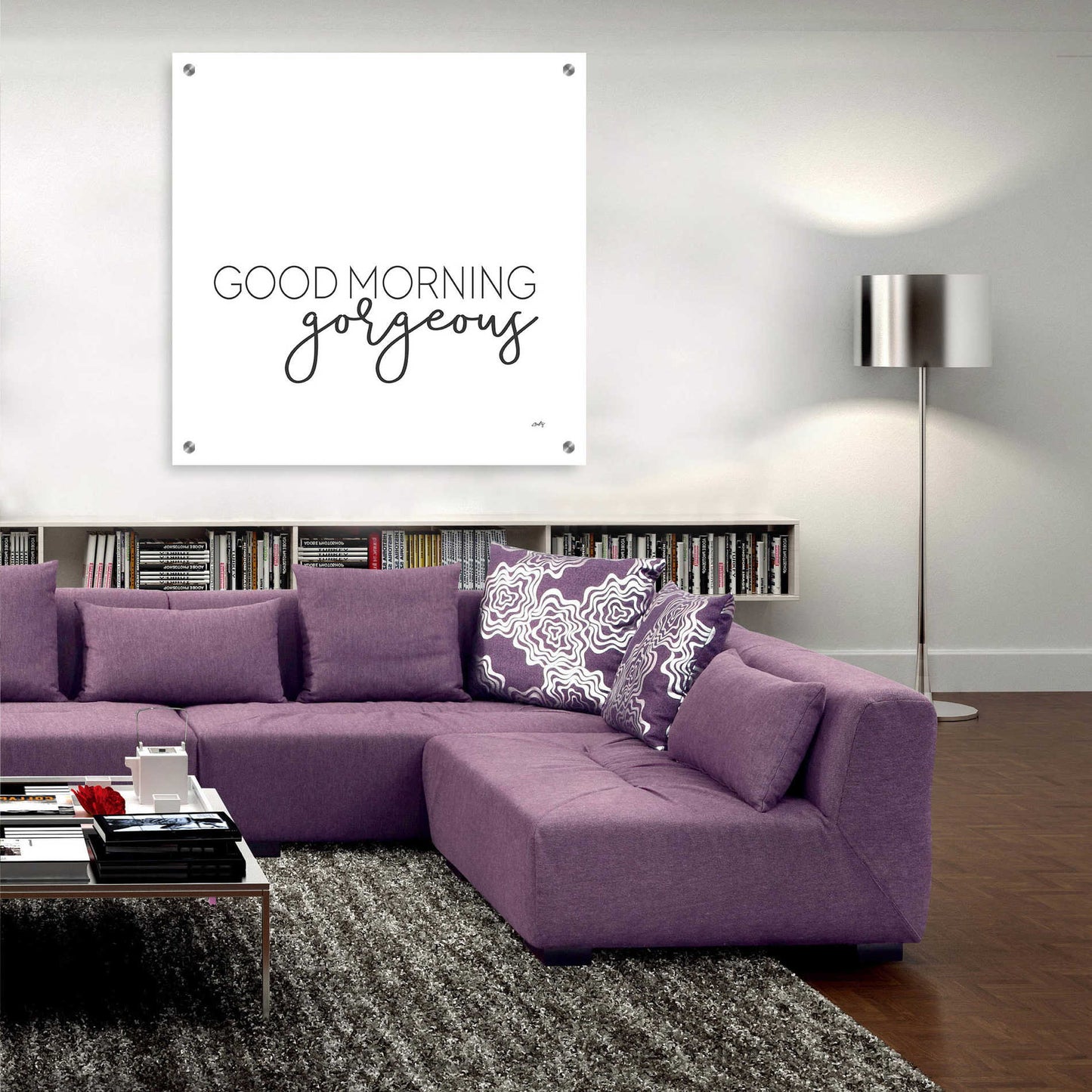 Epic Art 'Good Morning Gorgeous' by Misty Michelle, Acrylic Glass Wall Art,36x36