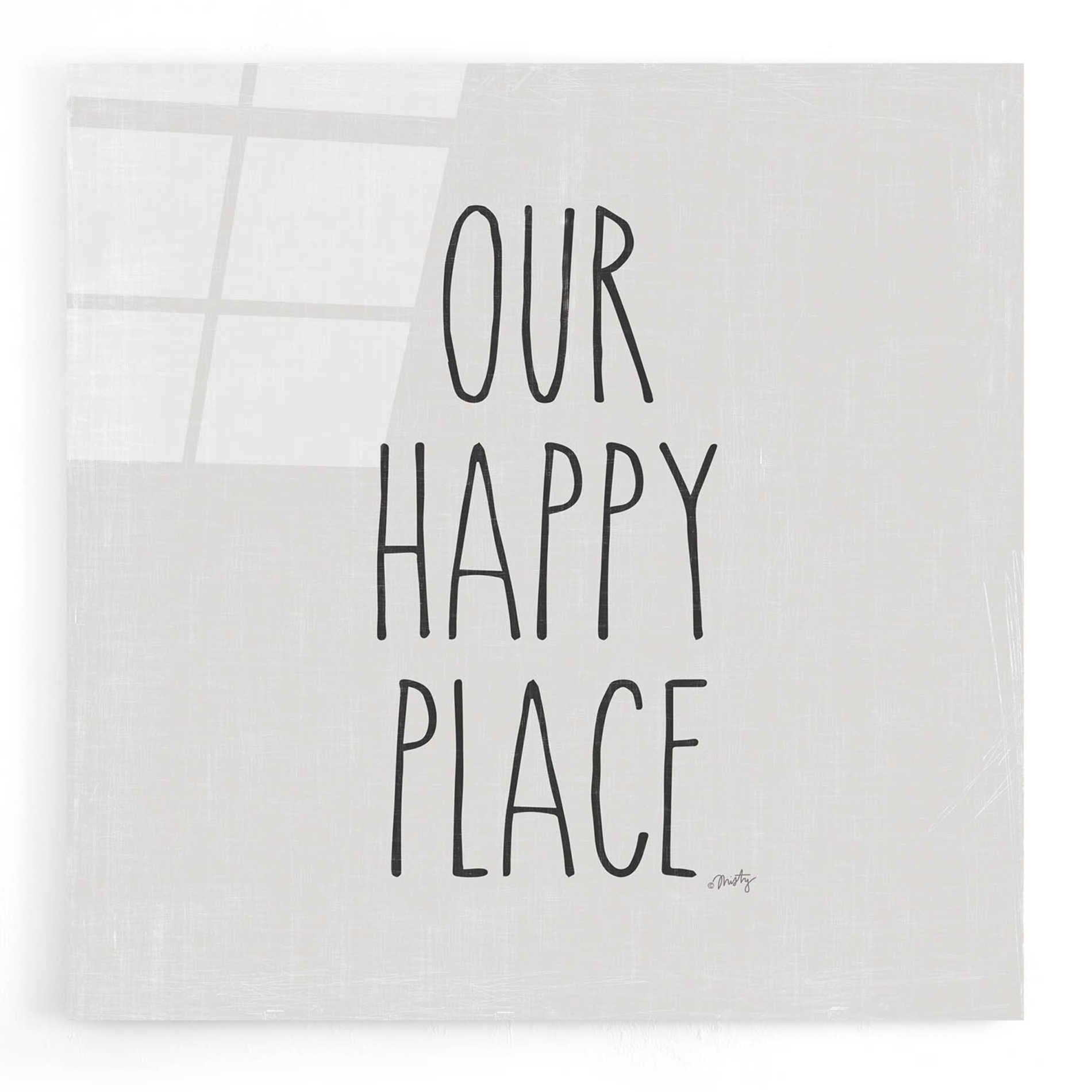 Epic Art 'Our Happy Place' by Misty Michelle, Acrylic Glass Wall Art