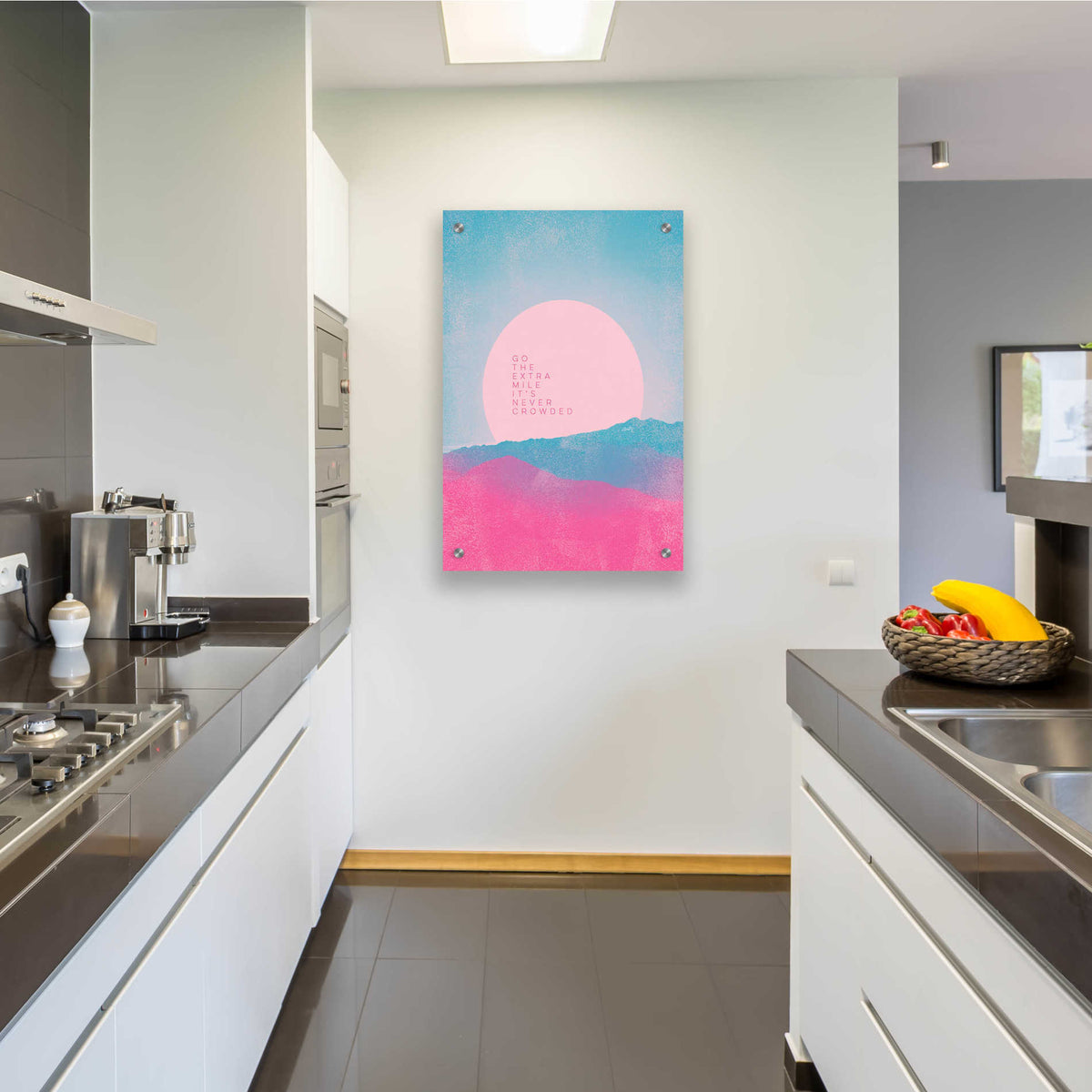 Epic Art 'Go the Extra Mile II' by Misty Michelle, Acrylic Glass Wall Art,24x36