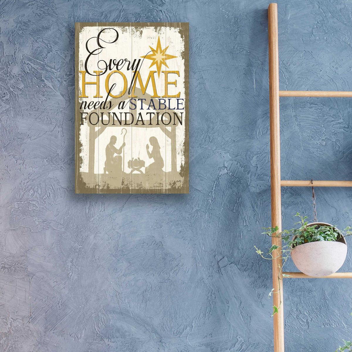 Epic Art 'Stable Foundation' by Misty Michelle, Acrylic Glass Wall Art,16x24