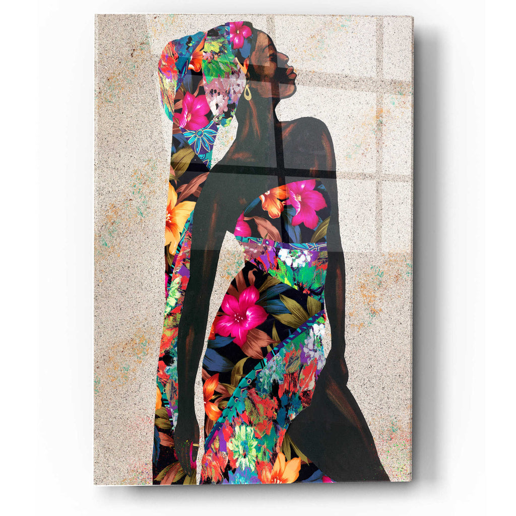 Epic Art 'Woman Strong I' by Alonzo Saunders, Acrylic Glass Wall Art