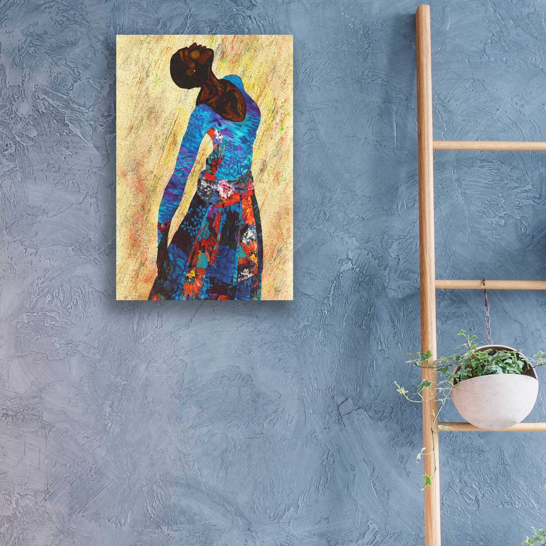 Epic Art 'Woman Strong IV' by Alonzo Saunders, Acrylic Glass Wall Art,16x24