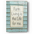 Epic Art 'Farm Sentiment II' by Alonzo Saunders, Acrylic Glass Wall Art