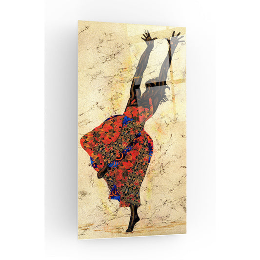 Epic Art 'Her Freedom' by Alonzo Saunders, Acrylic Glass Wall Art
