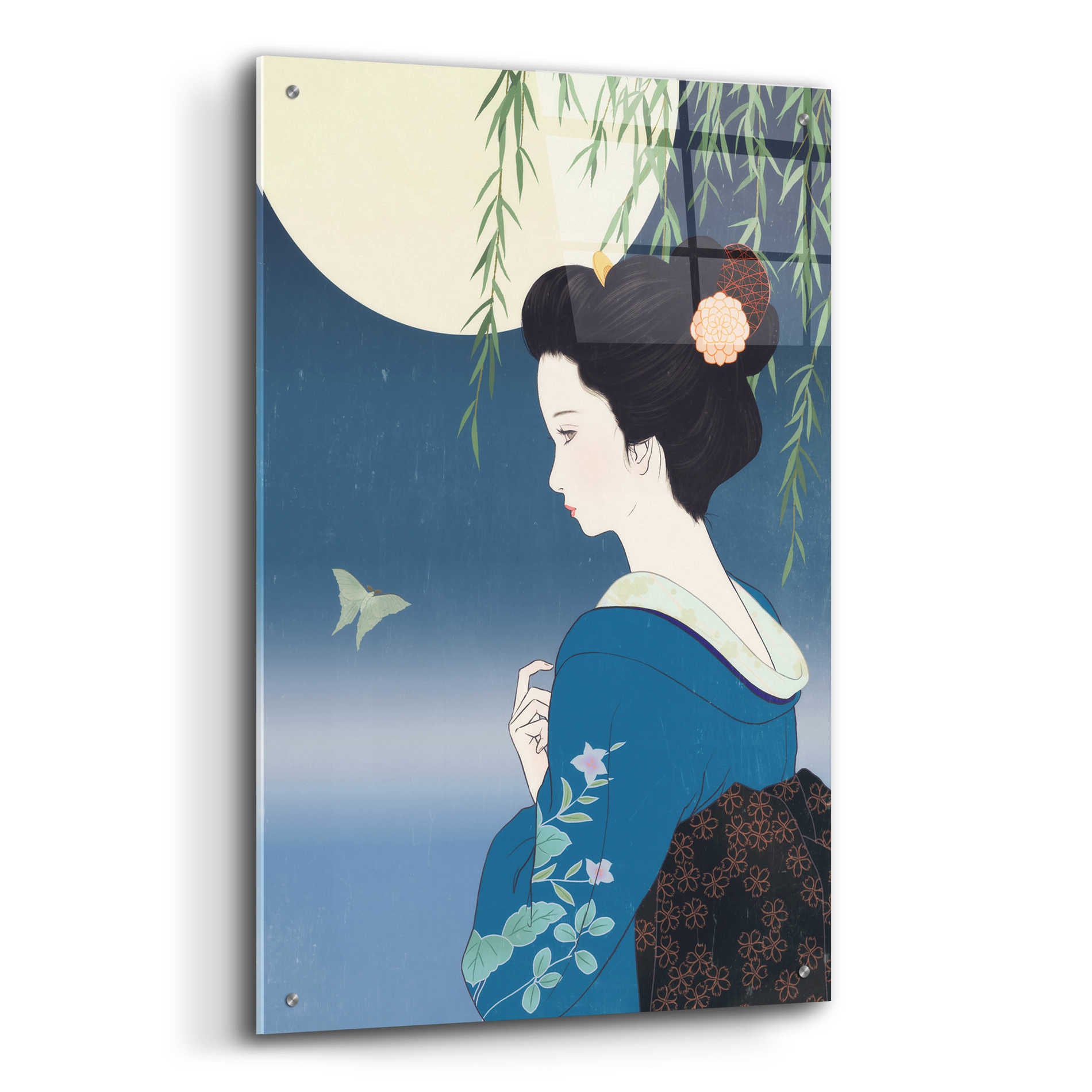 Epic Art 'Fumitsuki' by Sai Tamiya, Acrylic Glass Wall Art,24x36