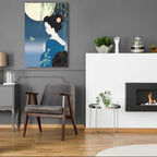 Epic Art 'Fumitsuki' by Sai Tamiya, Acrylic Glass Wall Art,24x36