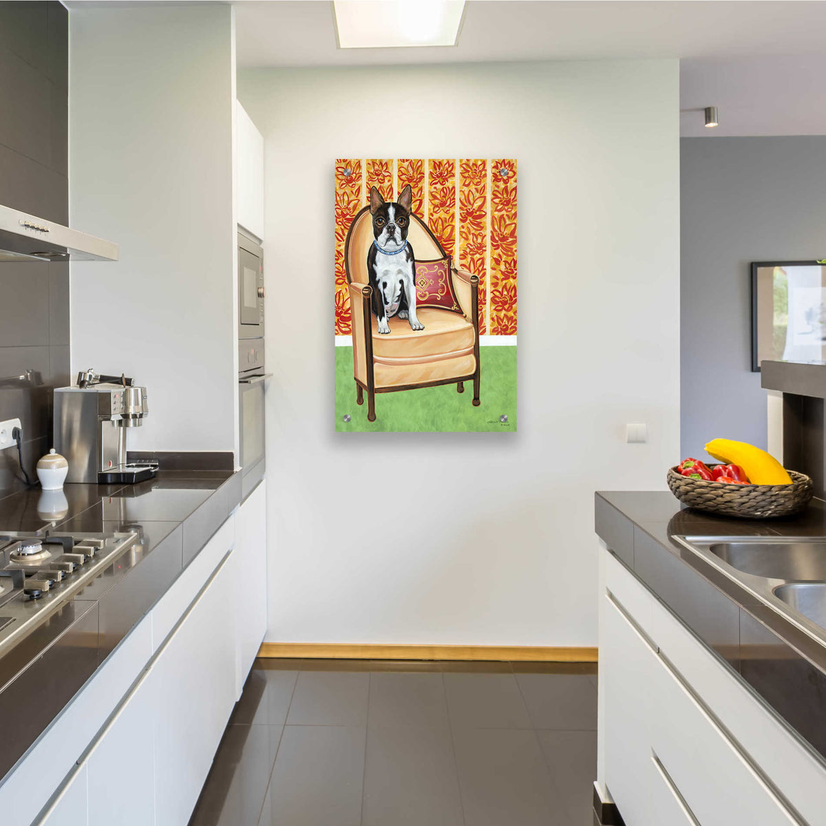 Epic Art 'Oreo Cookie Boston' by Carolee Vitaletti, Acrylic Glass Wall Art,24x36