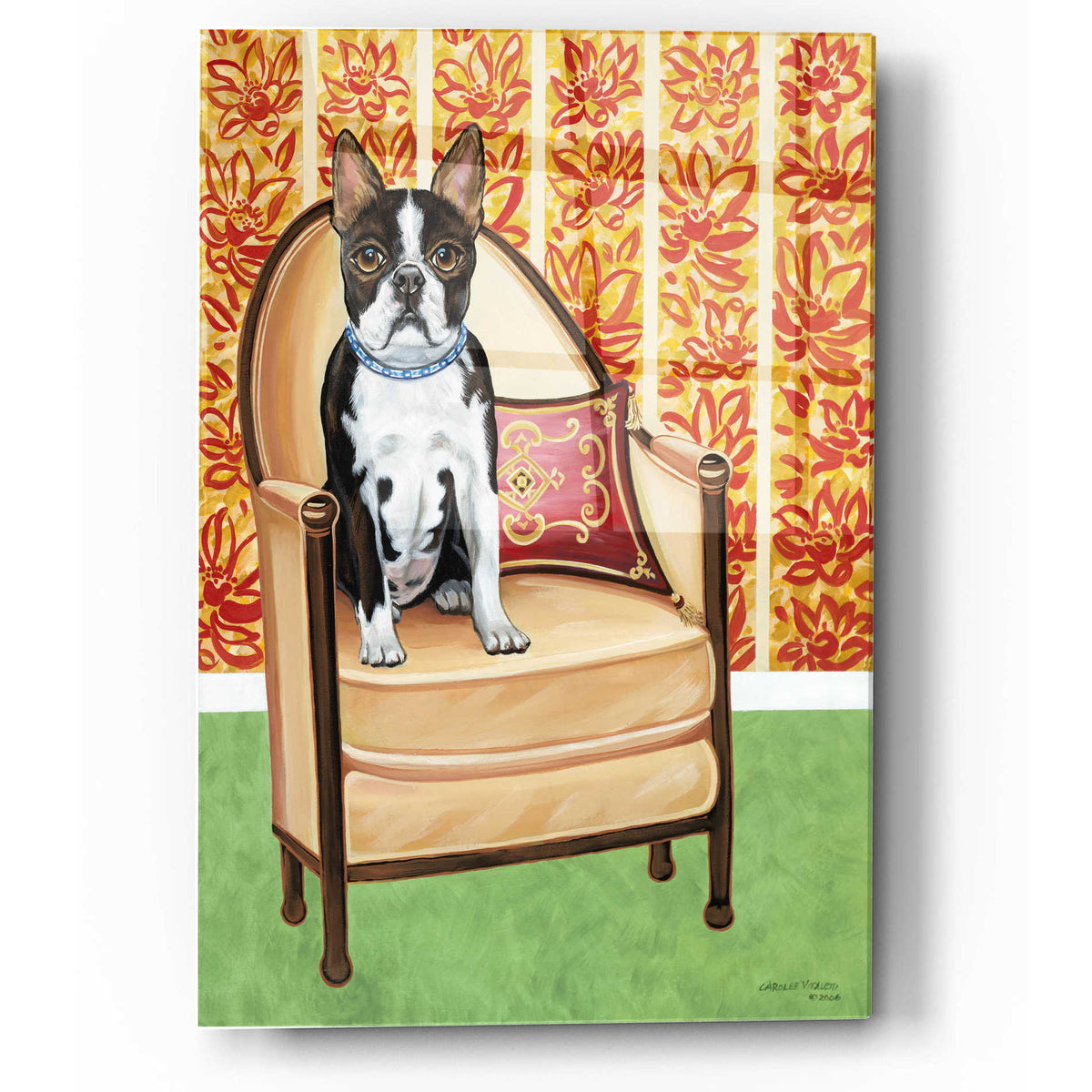 Epic Art 'Oreo Cookie Boston' by Carolee Vitaletti, Acrylic Glass Wall Art