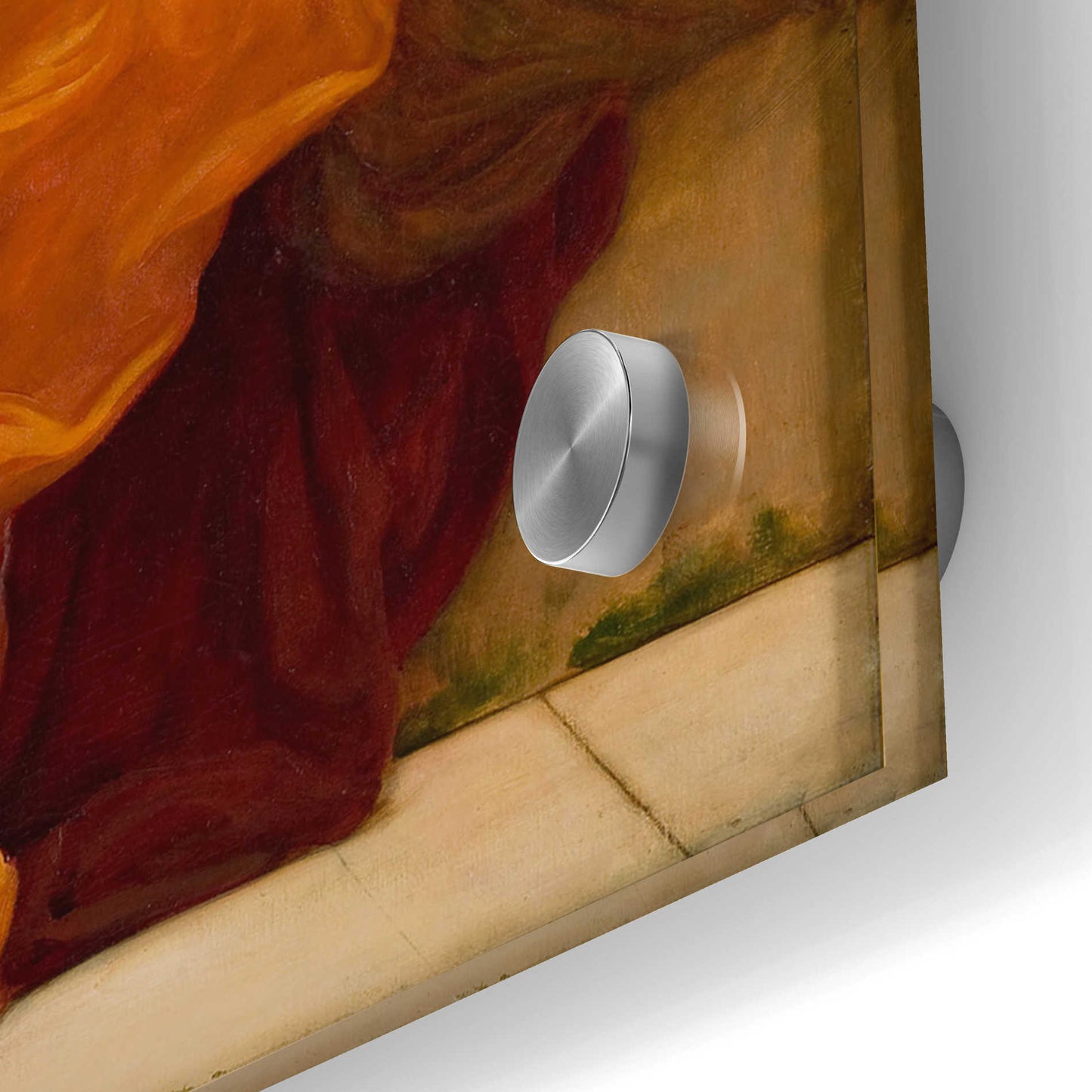 Epic Art 'Flaming June' by Sir Frederick Leighton, Acrylic Glass Wall Art,24x24