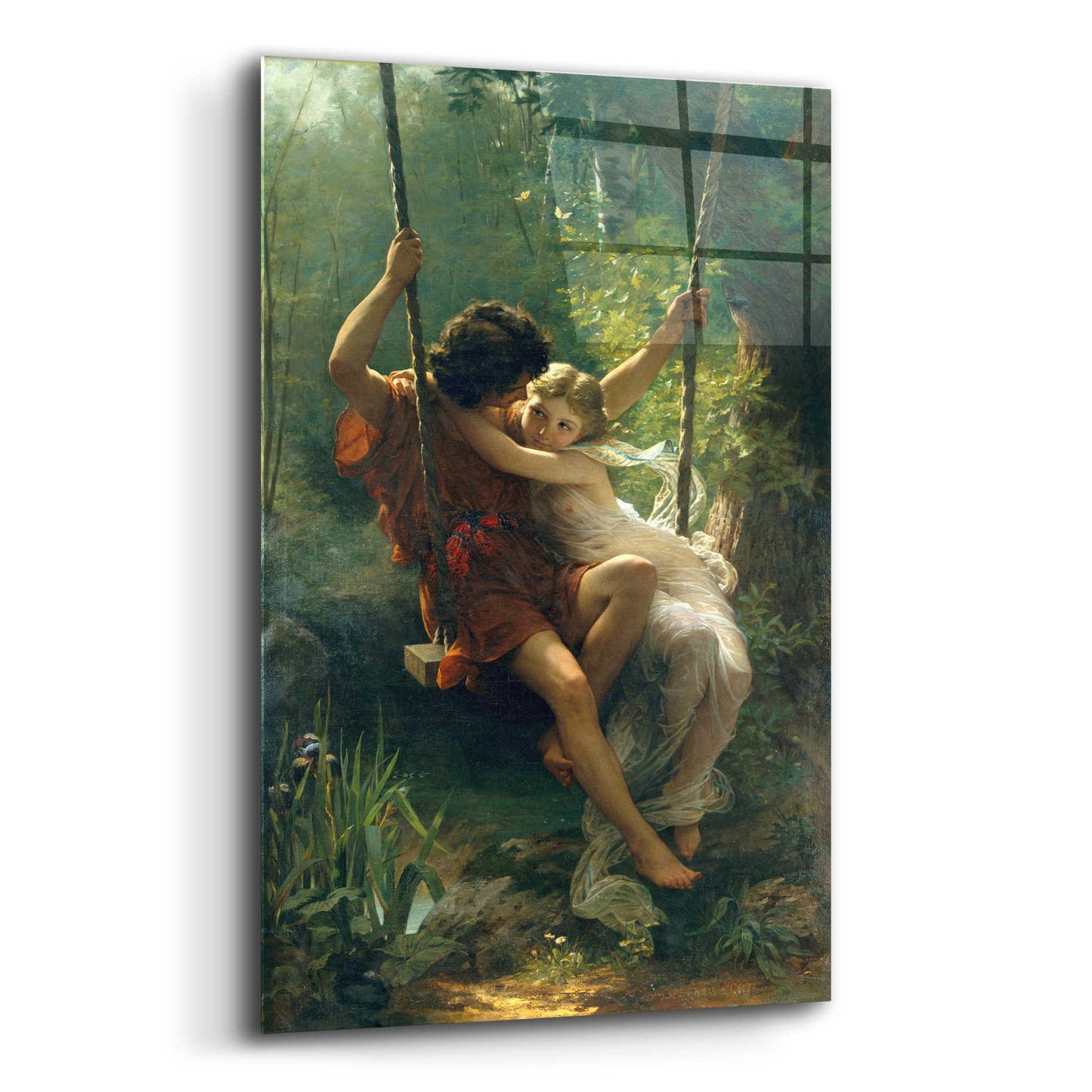 Epic Art 'Springtime' by Pierre Auguste Cot, Acrylic Glass Wall Art,12x16