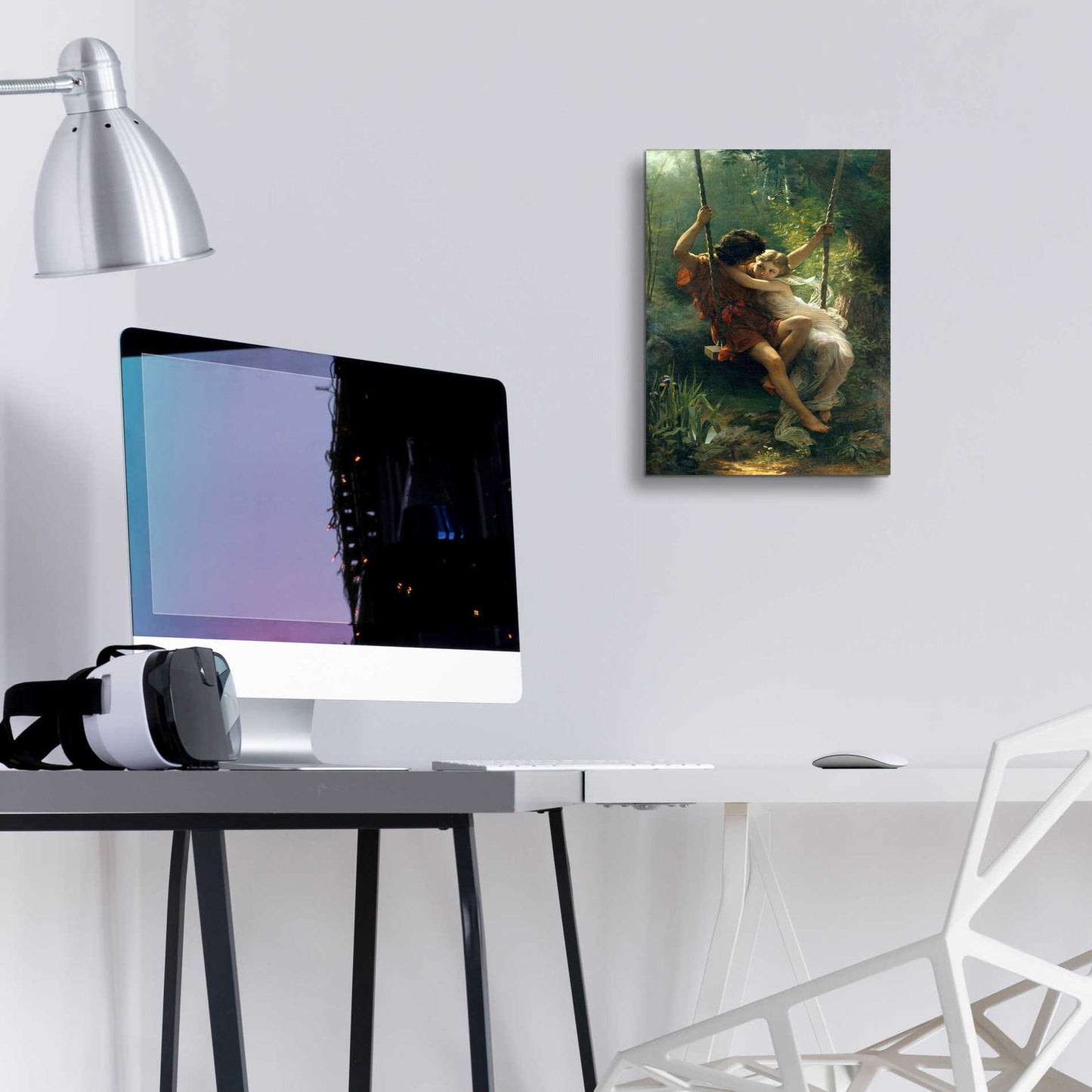 Epic Art 'Springtime' by Pierre Auguste Cot, Acrylic Glass Wall Art,12x16