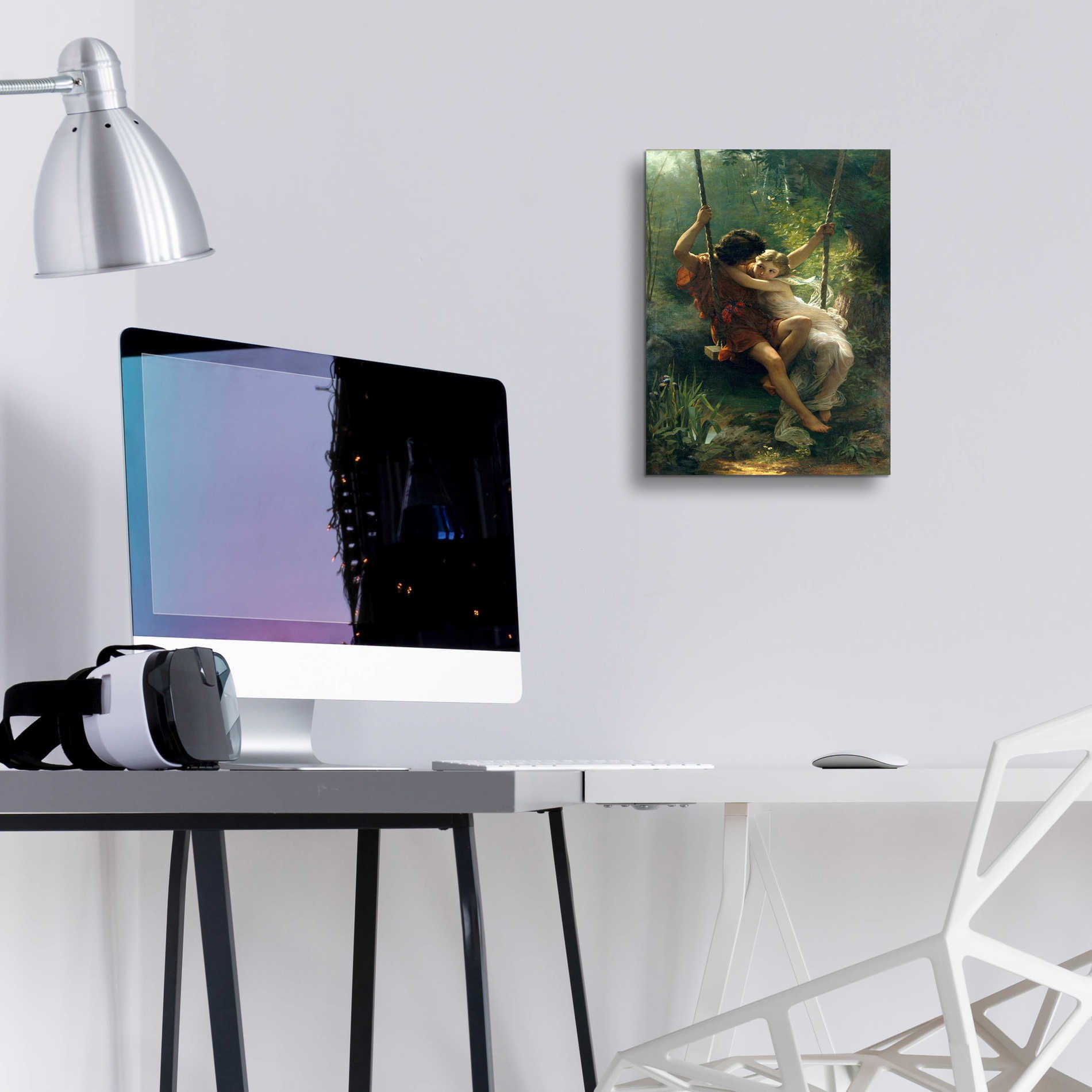 Epic Art 'Springtime' by Pierre Auguste Cot, Acrylic Glass Wall Art,12x16