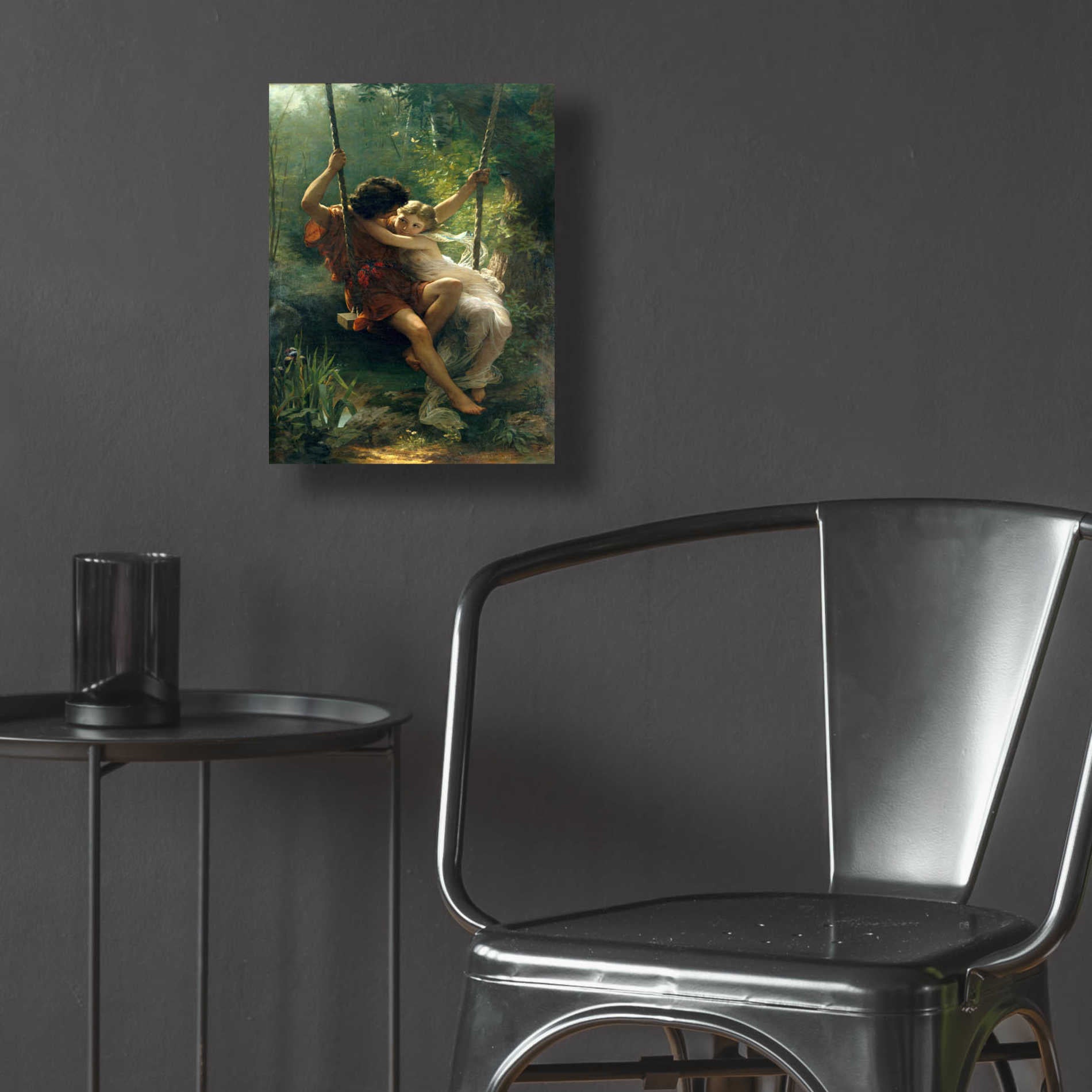 Epic Art 'Springtime' by Pierre Auguste Cot, Acrylic Glass Wall Art,12x16