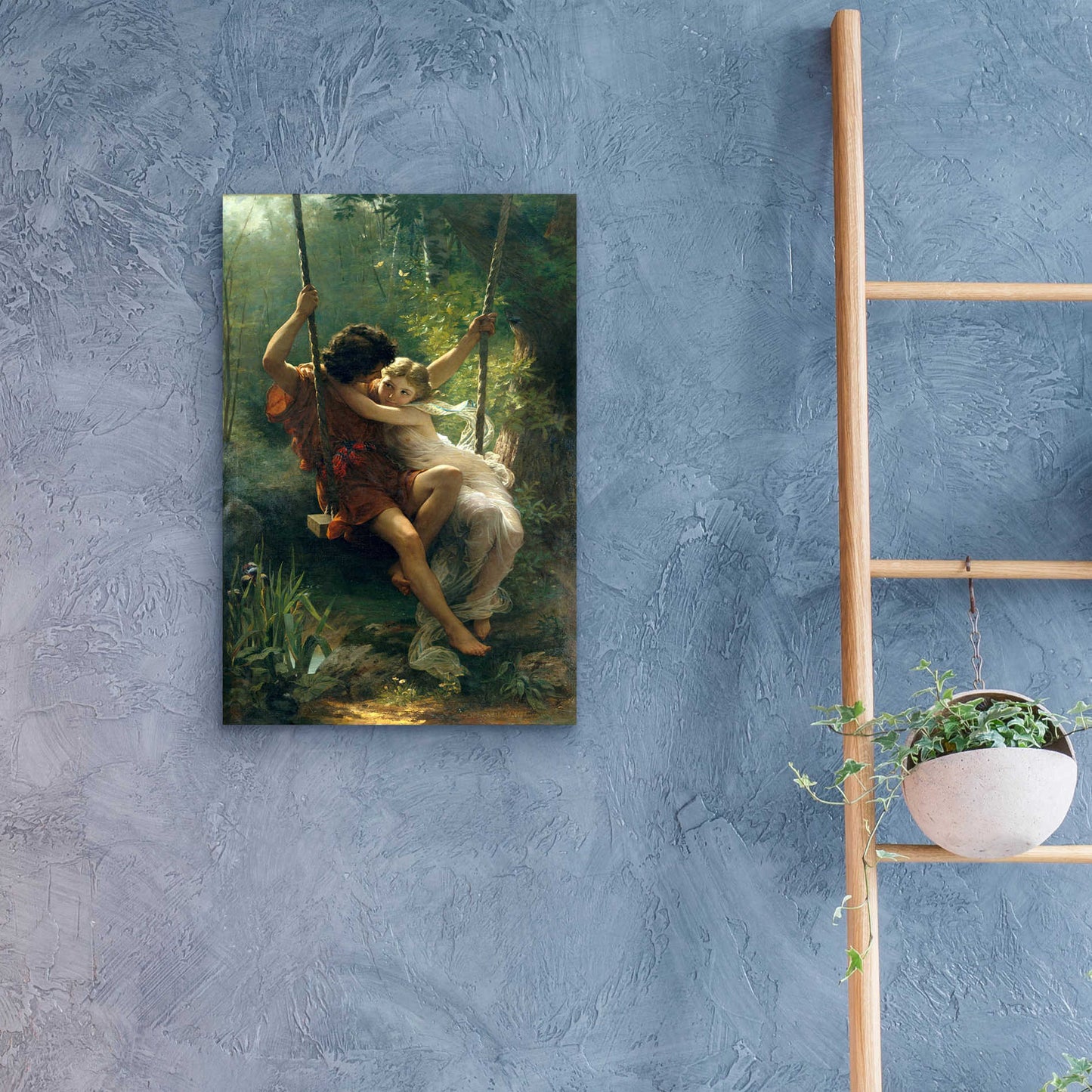 Epic Art 'Springtime' by Pierre Auguste Cot, Acrylic Glass Wall Art,16x24