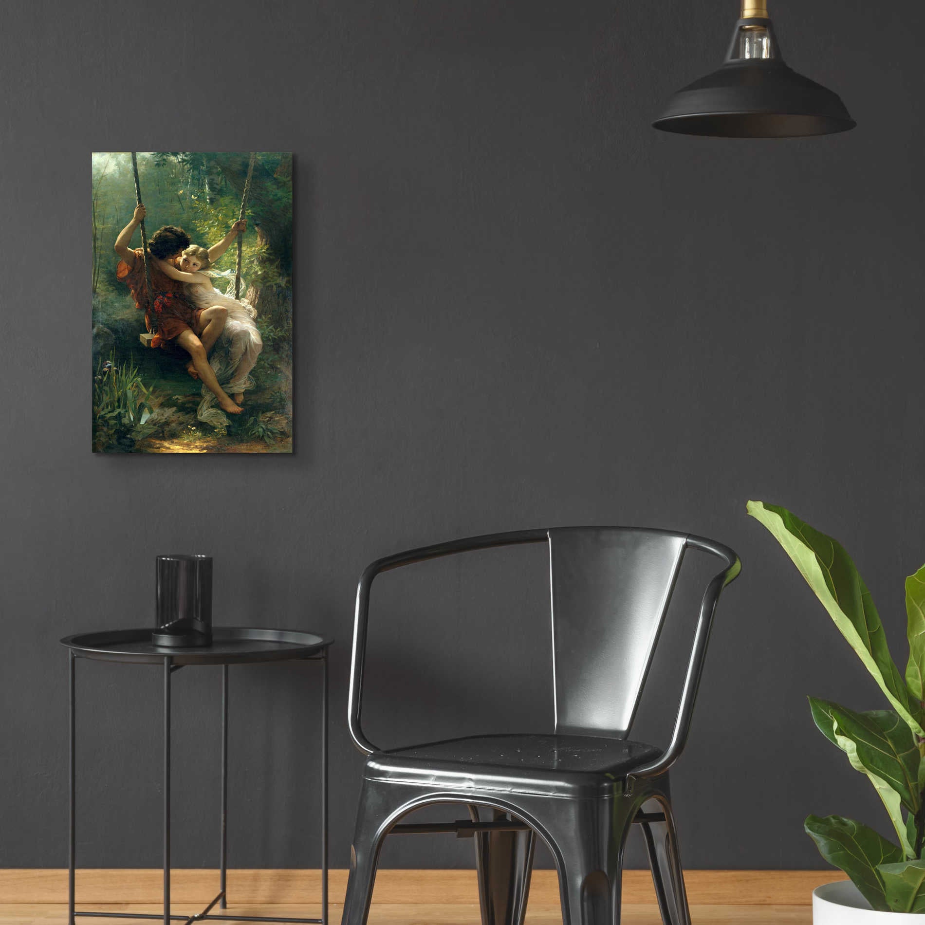 Epic Art 'Springtime' by Pierre Auguste Cot, Acrylic Glass Wall Art,16x24