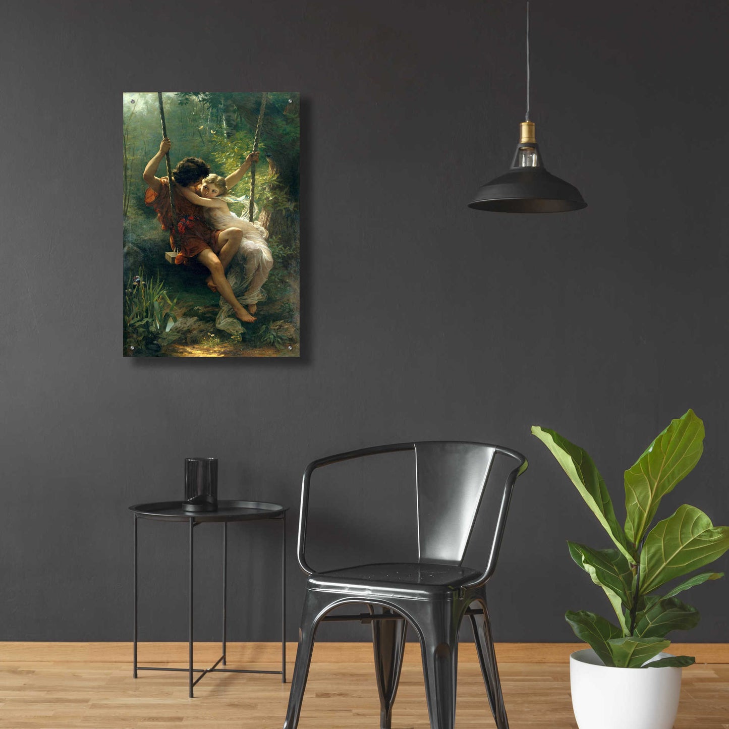 Epic Art 'Springtime' by Pierre Auguste Cot, Acrylic Glass Wall Art,24x36