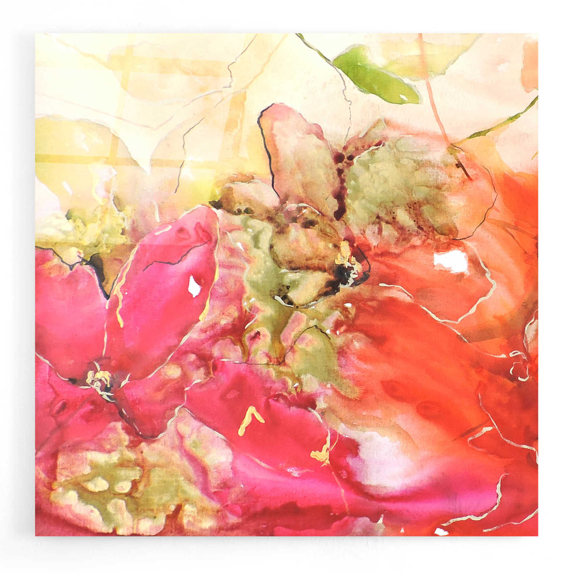 Epic Art 'En Naranjas I' by Leticia Herrera, Acrylic Glass Wall Art