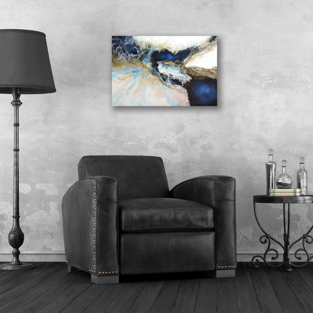 Epic Art 'Los Mares' by Leticia Herrera, Acrylic Glass Wall Art,24x16