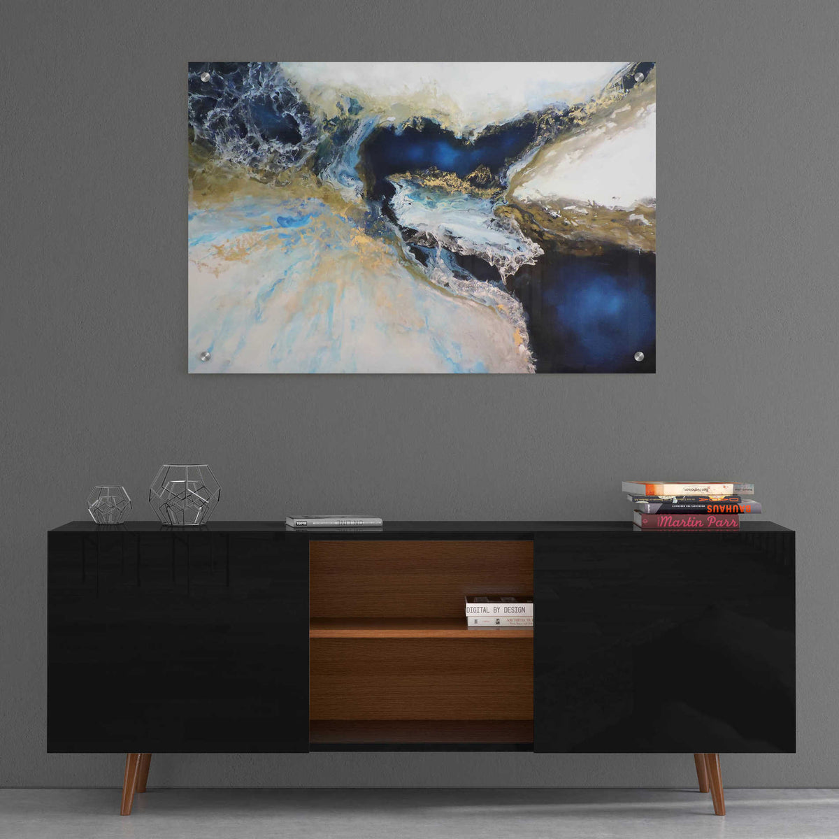 Epic Art 'Los Mares' by Leticia Herrera, Acrylic Glass Wall Art,36x24