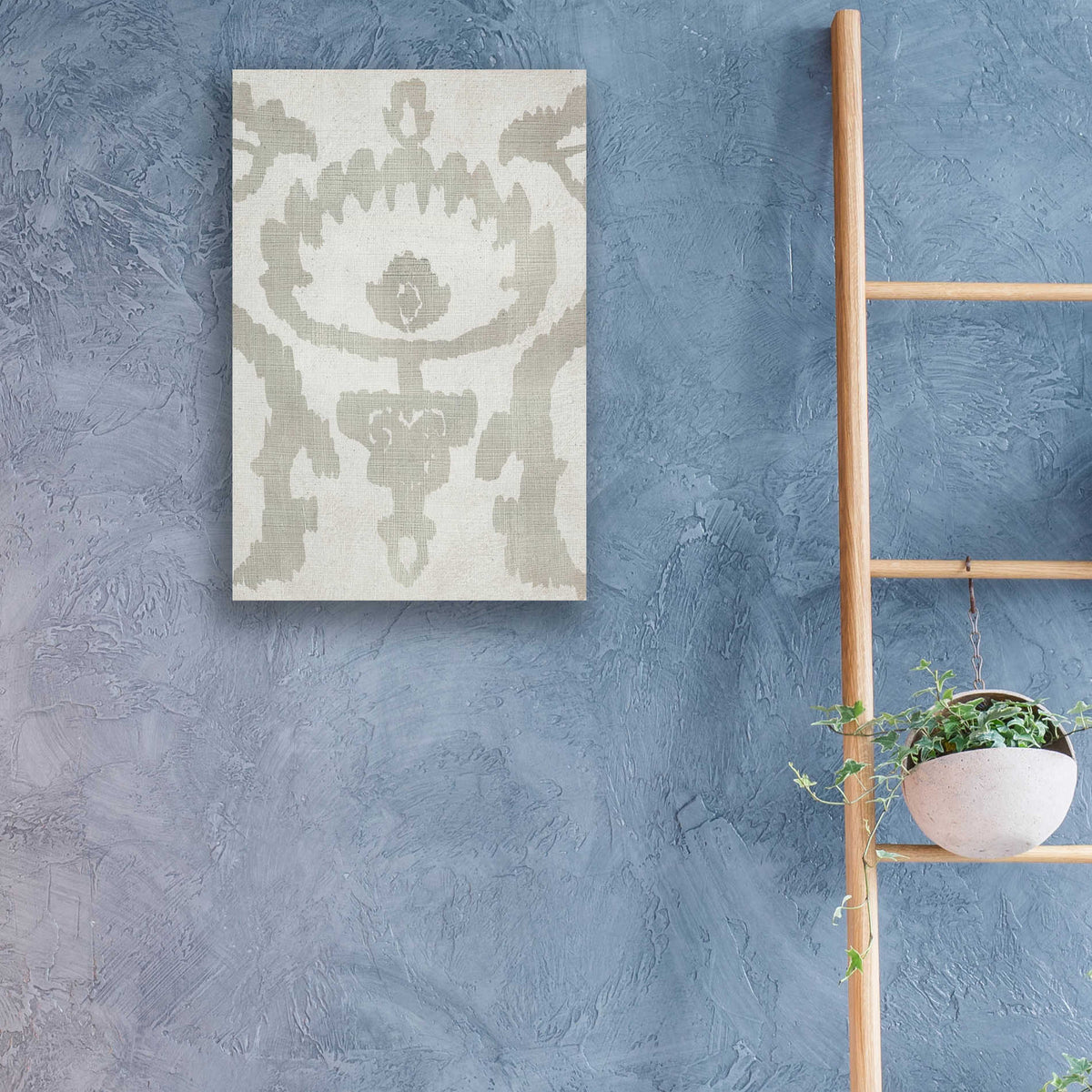 Epic Art 'Shadow Ikat VI' by Chariklia Zarris, Acrylic Glass Wall Art,16x24