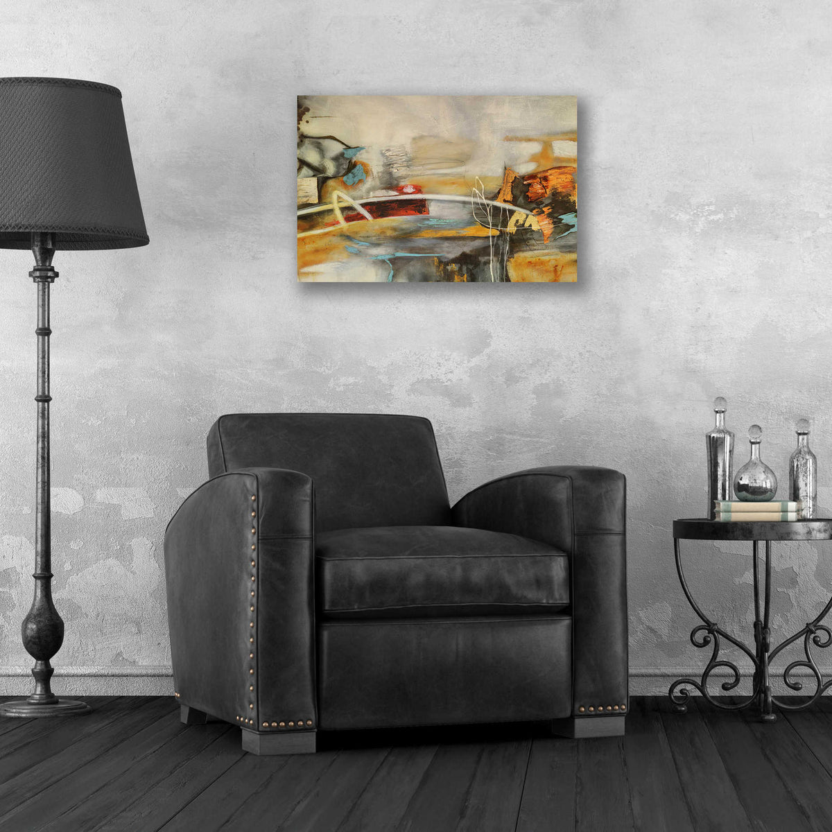 Epic Art 'Composicion I' by Gabriela Villarreal, Acrylic Glass Wall Art,24x16