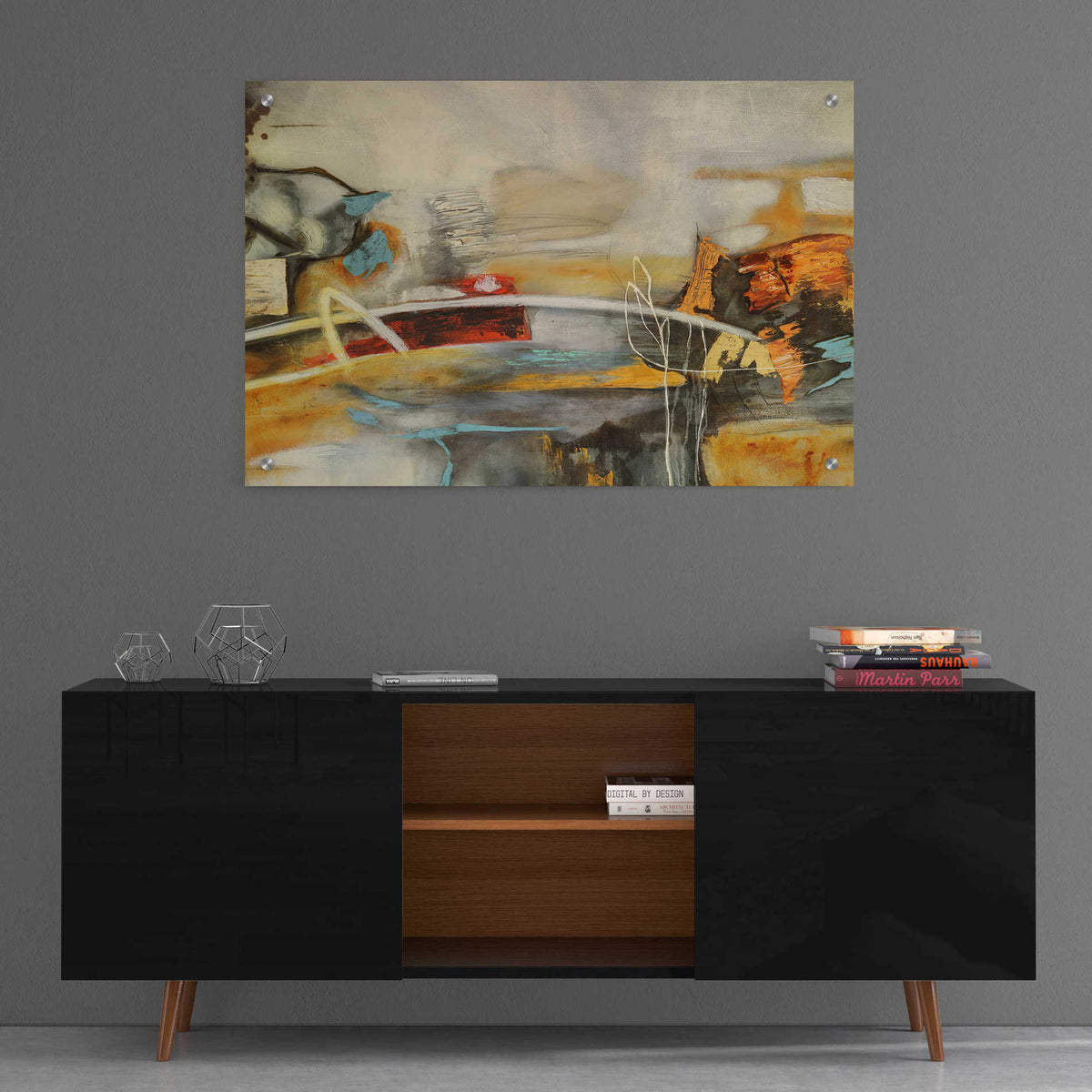 Epic Art 'Composicion I' by Gabriela Villarreal, Acrylic Glass Wall Art,36x24