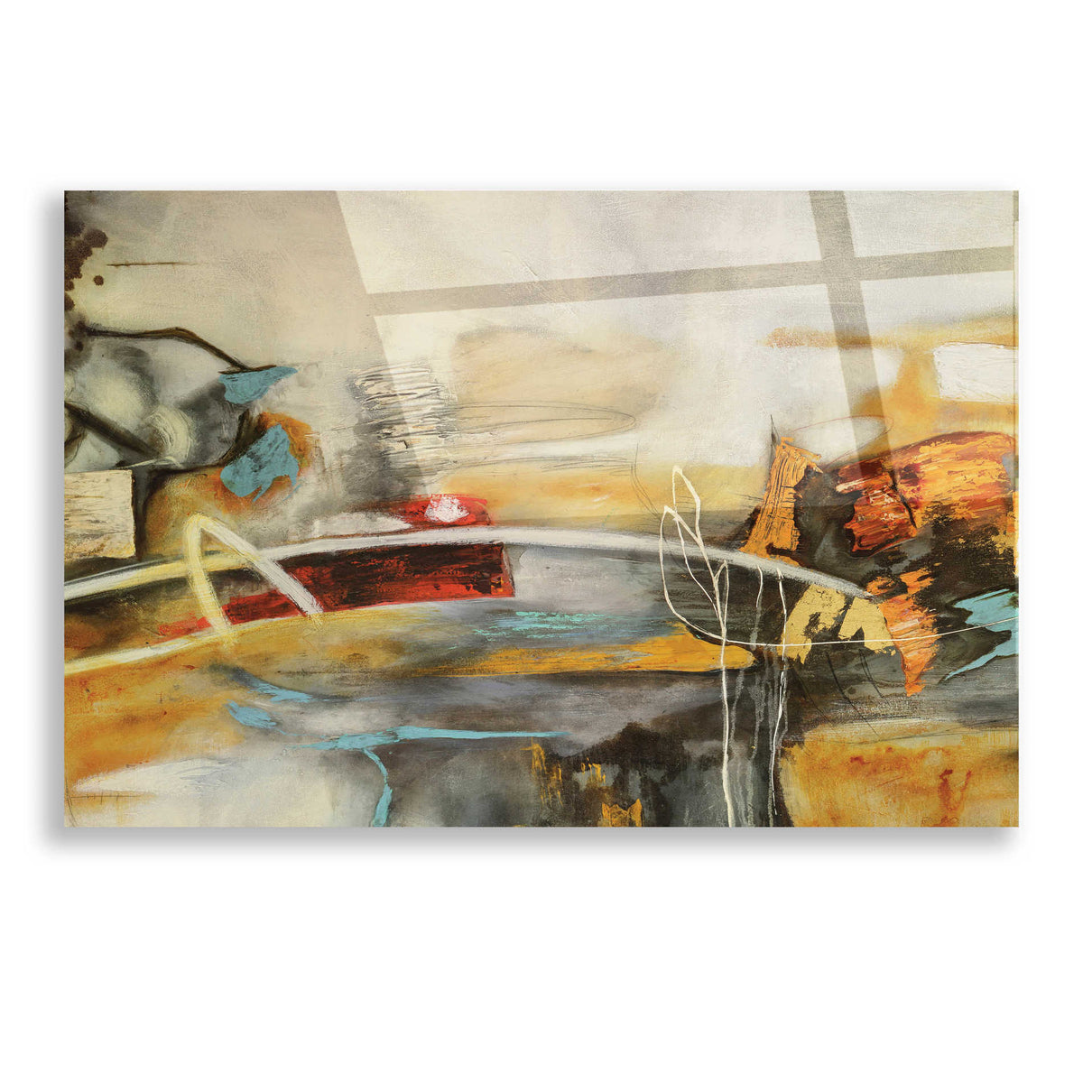 Epic Art 'Composicion I' by Gabriela Villarreal, Acrylic Glass Wall Art