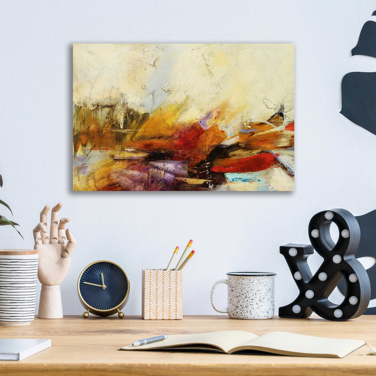 Epic Art 'Feteen II' by Gabriela Villarreal, Acrylic Glass Wall Art,16x12