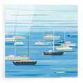 Epic Art 'Summer Regatta II' by Emma Scarvey, Acrylic Glass Wall Art