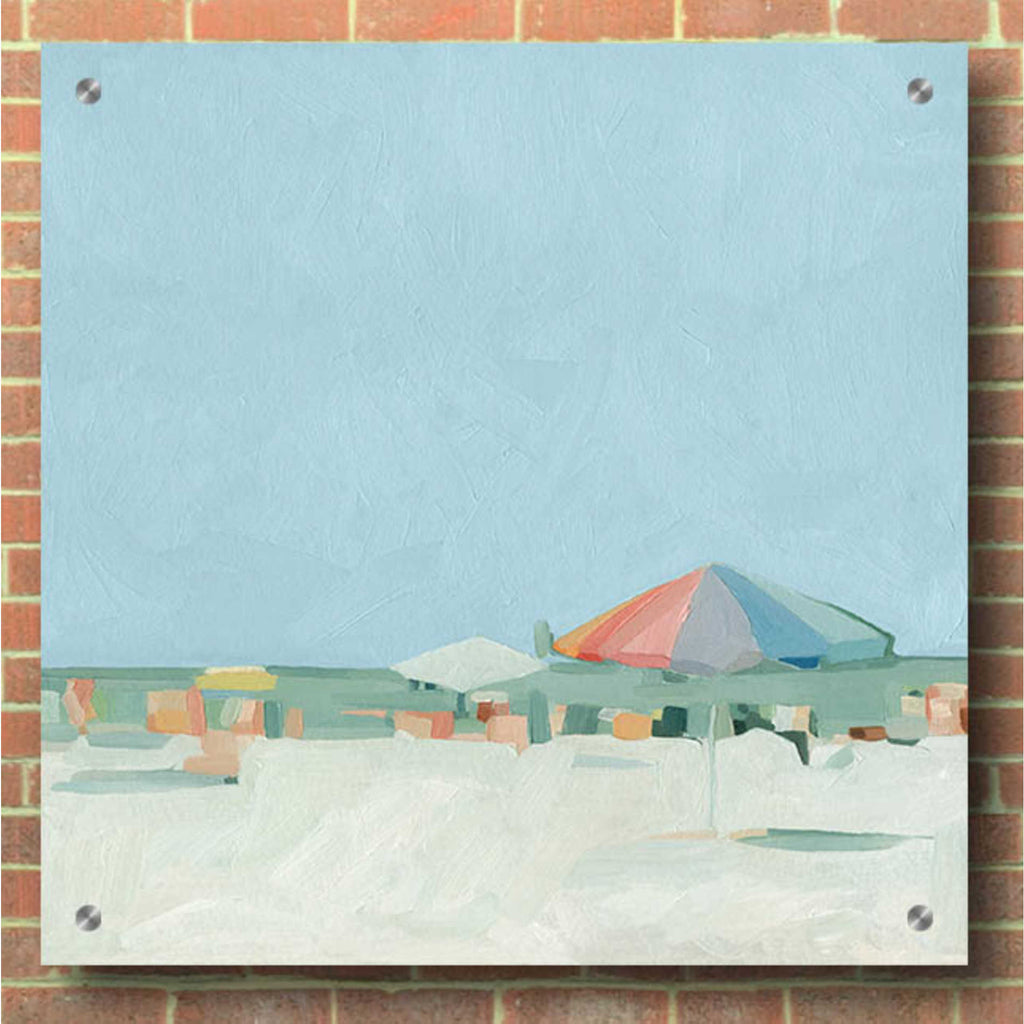 Epic Art 'Summer Palette II' by Emma Scarvey, Acrylic Glass Wall Art,36x36