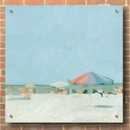 Epic Art 'Summer Palette II' by Emma Scarvey, Acrylic Glass Wall Art,36x36