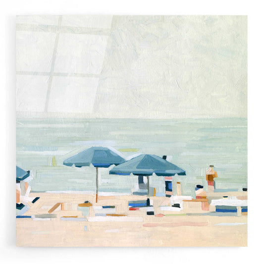 Epic Art 'If It's the Beaches I' by Emma Scarvey, Acrylic Glass Wall Art