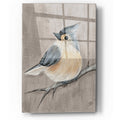 Epic Art 'Winter Bird I' by Jade Reynolds, Acrylic Glass Wall Art