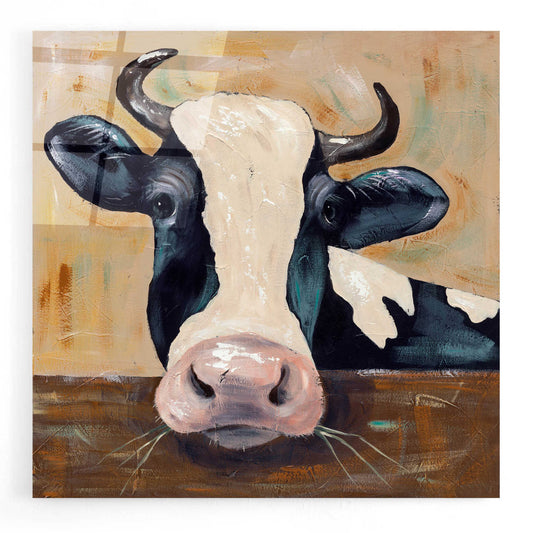 Epic Art 'Farm Life-Gunther' by Jade Reynolds, Acrylic Glass Wall Art